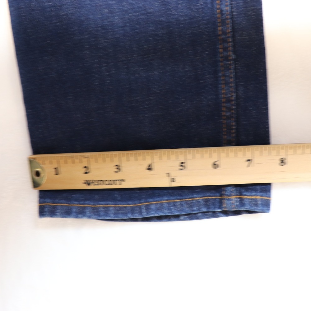 ABERCROMBIE & FITCH Dark Blue Ultra High Rise Ankle Straight Jeans 28/6s - Picture 9 of 9